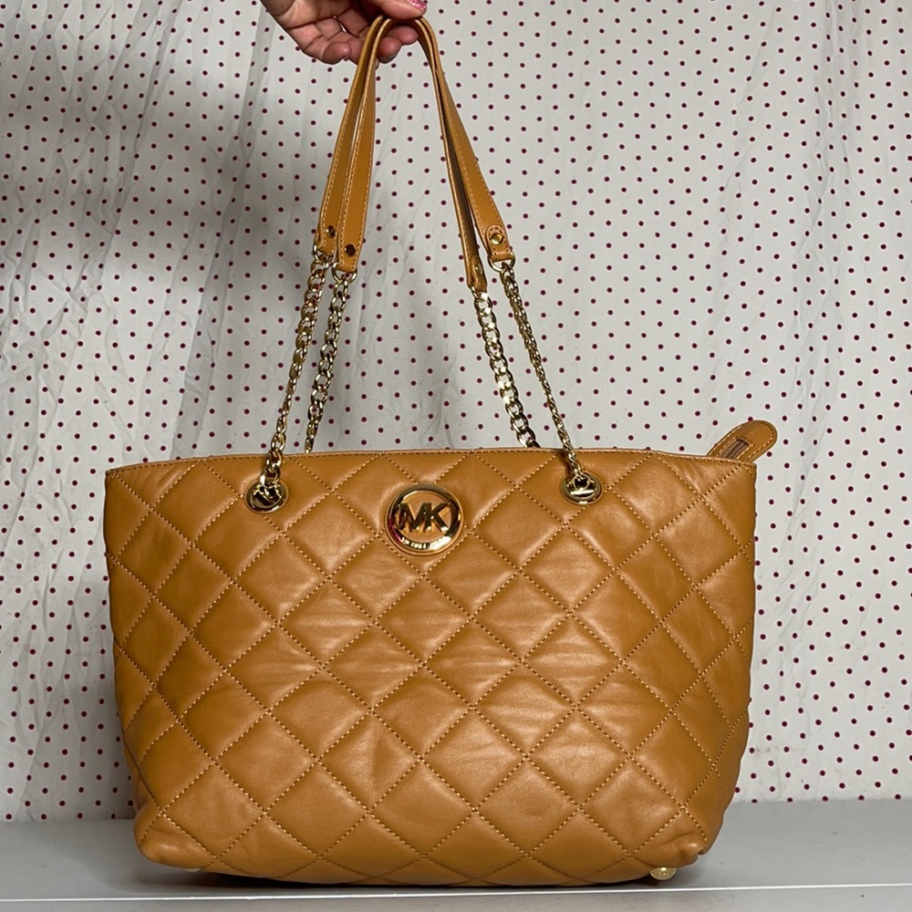 Michael Kors Quilted Tote Bag